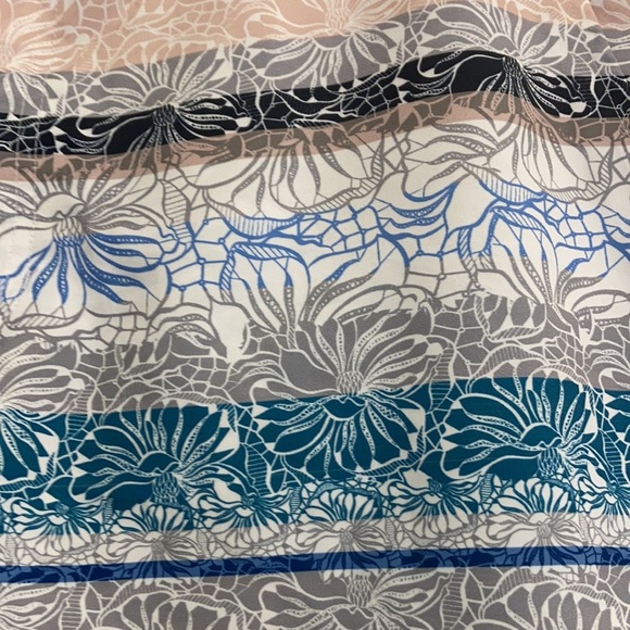 Robert Graham Swim Trunks Mens 38 x 9 Floral Board Shorts Classic Fit Pink Blue - Picture 6 of 10